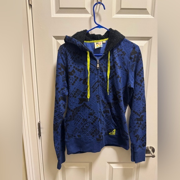 Girls Youth Roxy Full Zip Hoodie - Picture 1 of 4